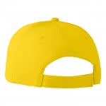 Gorra corporativa de 6 paneles color Amarillo segunda vista