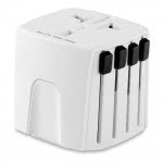 Adaptador universal de viaje para regalar color Blanco