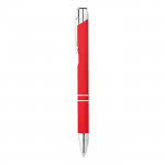 Bolígrafo para empresas con acabado mate color Rojo
