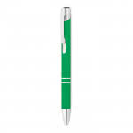 Bolígrafo para empresas con acabado mate color Verde segunda vista