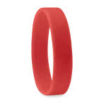 Pulsera de silicona personalizada color Rojo
