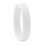 Pulsera de silicona personalizada color Blanco