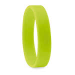 Pulsera de silicona personalizada color Lima