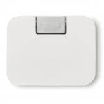 Hub personalizado USB 4 puertos color Blanco segunda vista