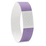 Pulsera Tyvek personalizadas color Violeta tercera vista