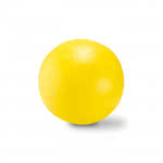 Pelota de playa personalizada con logo color Amarillo segunda vista