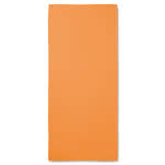Toalla de microfibra personalizada color Naranja segunda vista