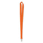 Lanyard personalizado barato color Naranja