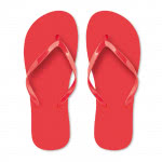 Chanclas para personalizar color rojo