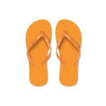 Chanclas publicitarias para empresas color Naranja