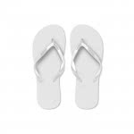 Chanclas publicitarias para empresas color Blanco
