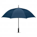Paraguas corporativo de última generación color azul tercera vista