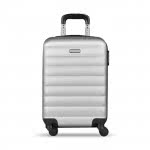 Elegante maleta publicitaria en varios colores color plateado mate segunda vista