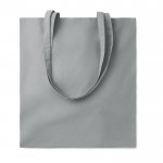 Bolsas de algodón de colores personalizadas de 140gr color gris