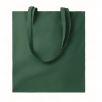 Bolsas de algodón de colores personalizadas de color verde oscuro