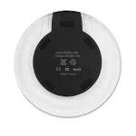 Base de carga wireless con luz led color negro segunda vista