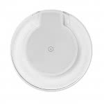 Base de carga wireless con luz led color blanco tercera vista