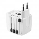 Adaptador Skross con puertos usb color blanco cuarta vista