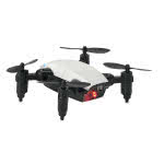 Dron con cámara para clientes color blanco tercera vista
