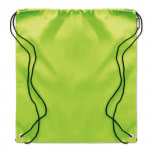 Mochilas de cordones personalizadas verde