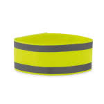 Brazalete deportivo de lycra color amarillo