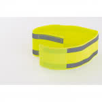 Brazalete deportivo de lycra color amarillo segunda vista