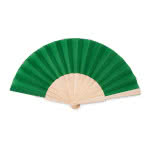 Abanicos personalizados baratos color verde