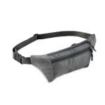 Riñoneras con un bolsillo para runners color gris