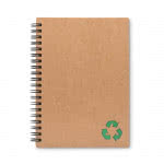 Libreta personalizada ecológica color verde