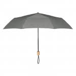 Paraguas plegable para empresas 21'' color gris