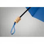 Paraguas plegable para empresas 21'' color azul real cuarta vista
