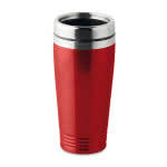Taza de viaje personalizada en color color rojo
