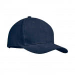 Gorra serigrafiada de alta calidad color azul