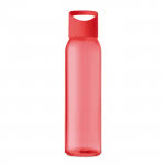 Botellas de cristal personalizadas con logo color rojo segunda vista