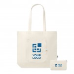 Bolsa de algodón reciclado para publicidad vista principal