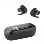 Set de 2 auriculares bluetooth con base vista principal