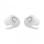 Set de 2 auriculares bluetooth con base color blanco segunda vista