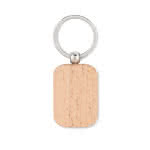 Llaveros de madera color madera