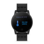 Reloj smartwatch con logotipo color negro segunda vista