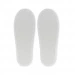 Zapatillas con logotipo para hotel color blanco tercera vista