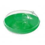 Portalatas inflable personalizado de PVC color verde segunda vista