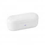 Set de 2 auriculares con bluetooth 5.0 color blanco tercera vista