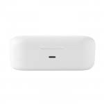 Set de 2 auriculares con bluetooth 5.0 color blanco cuarta vista