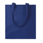 Bolsa de algodón colores de 180 gr/m2 color azul