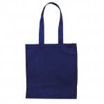 Bolsa de algodón colores de 180 gr/m2 color azul segunda vista
