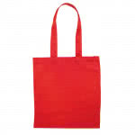 Bolsa de algodón colores de 180 gr/m2 color rojo segunda vista