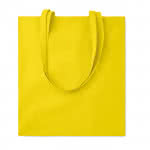 Bolsa de algodón colores de 180 gr/m2 color amarillo
