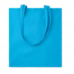 Bolsa de algodón colores de 180 gr/m2 color turquesa