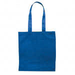 Bolsa de algodón colores de 180 gr/m2 color azul real segunda vista