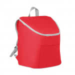 Bolsa nevera convertible en mochila color rojo